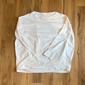 lululemon athletica White Long Sleeve Tee